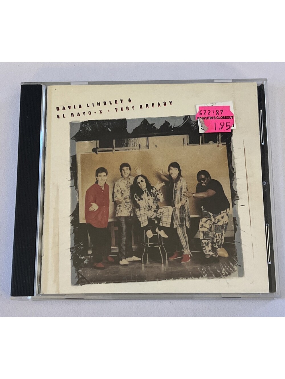 David Lindley & El Rayo-X – Very Greasy CD 1988